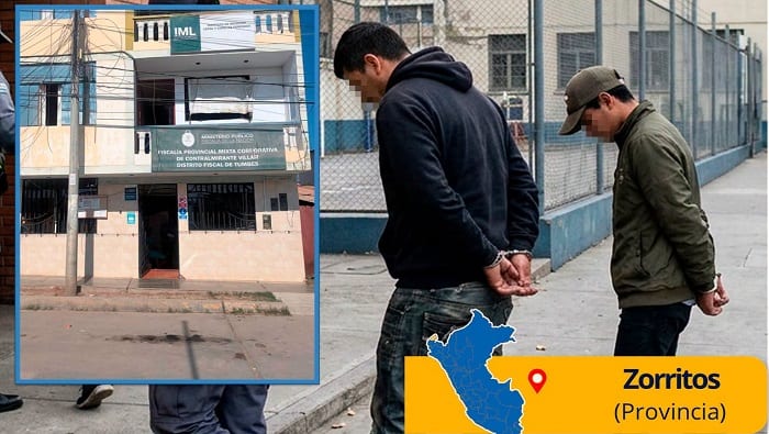 Tumbes: Fiscalía de Contralmirante Villar obtiene prisión preventiva de 4 meses para dos extranjeros. Fotografía publicada por Ministerio Público - Fiscalía de la Nación en su sala de prensa de gob.pe.